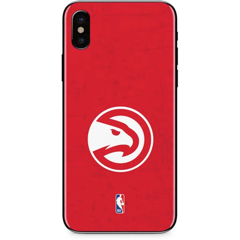 NBA Atlanta Hawks Distressed iPhone XS Max Skin