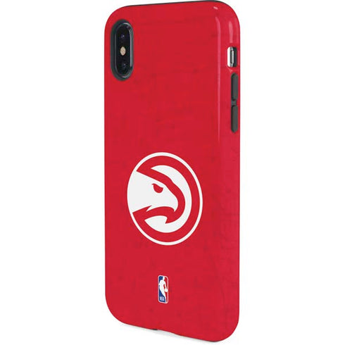 NBA Atlanta Hawks Distressed iPhone XS Pro Case