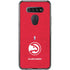 NBA Atlanta Hawks Distressed LG K51/Q51 Clear Case