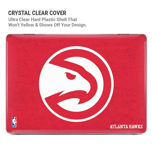 NBA Atlanta Hawks Distressed MacBook Air 13in (2020) Case plus Skin