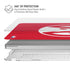 NBA Atlanta Hawks Distressed MacBook Air 13in (2020) Case plus Skin