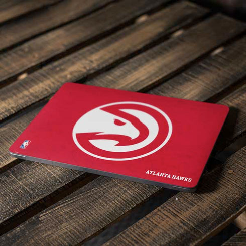 NBA Atlanta Hawks Distressed Apple MacBook Air Skin