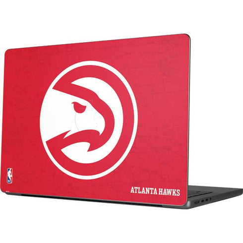 NBA Atlanta Hawks Distressed MacBook Pro 14in (2021-24) Skin