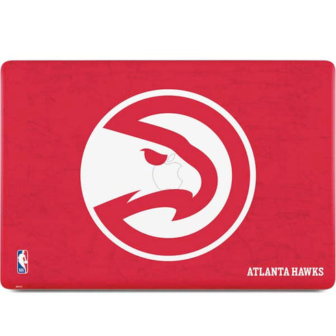 NBA Atlanta Hawks Distressed MacBook Skins