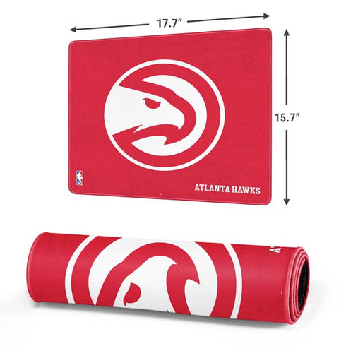 NBA Atlanta Hawks Distressed Gaming Mouse Pad