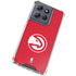NBA Atlanta Hawks Distressed Moto G Play 5G (2025) Clear Case