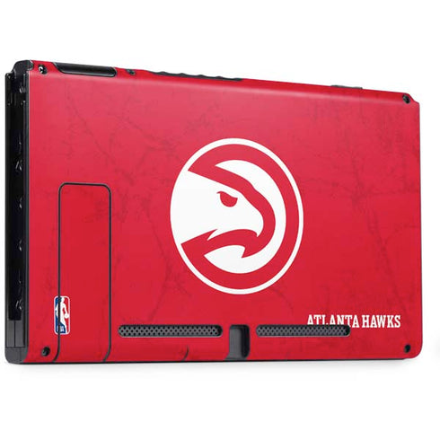 NBA Atlanta Hawks Distressed Nintendo Switch Bundle Skin