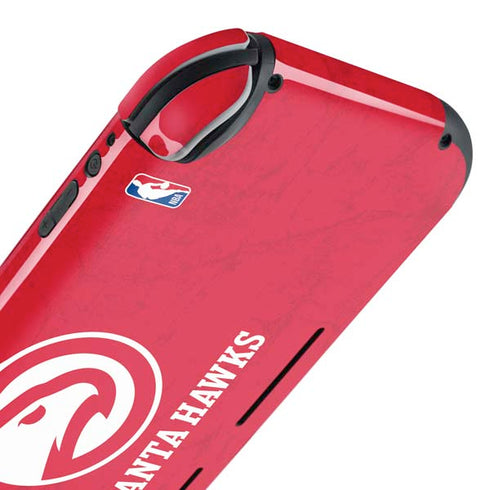 NBA Atlanta Hawks Distressed Nintendo Switch Lite Skin