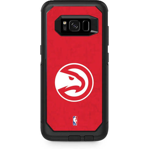 NBA Atlanta Hawks Distressed Otterbox Commuter Galaxy Skin