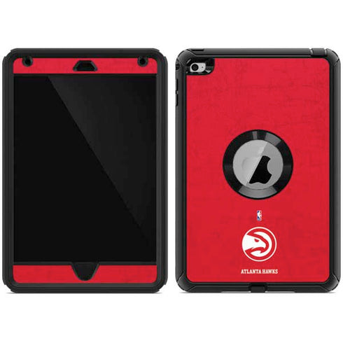 NBA Atlanta Hawks Distressed Otterbox Defender iPad Skin