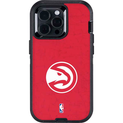 NBA Atlanta Hawks Distressed Otterbox Defender iPhone Skin