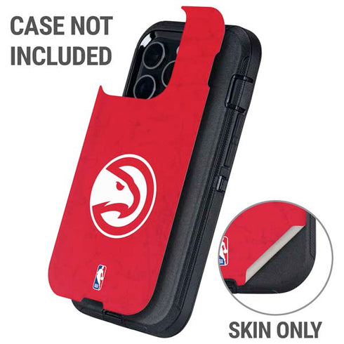 NBA Atlanta Hawks Distressed Otterbox Defender iPhone Skin