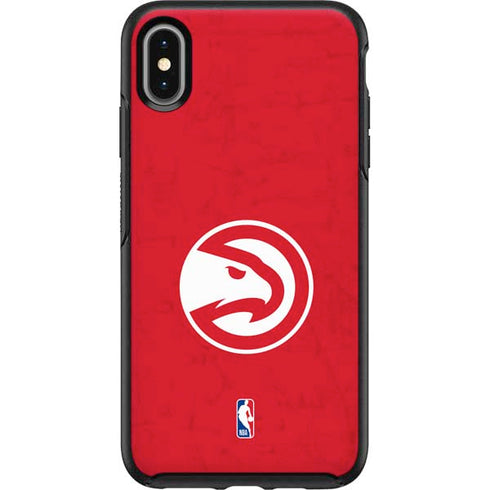 NBA Atlanta Hawks Distressed Otterbox Symmetry iPhone Skin