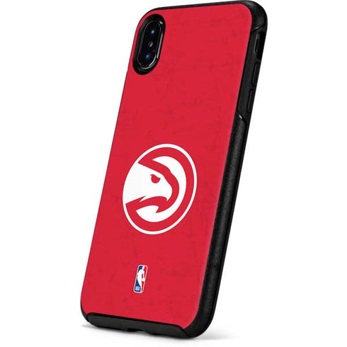 NBA Atlanta Hawks Distressed Otterbox Symmetry iPhone Skin