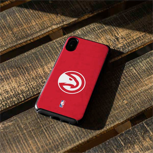 NBA Atlanta Hawks Distressed Otterbox Symmetry iPhone Skin