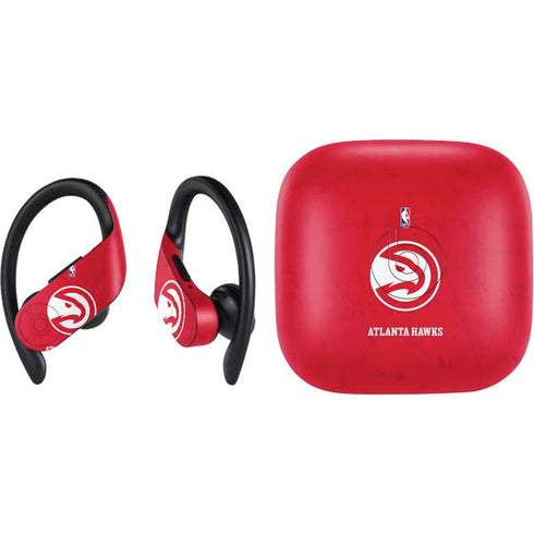 NBA Atlanta Hawks Distressed PowerBeats Pro Skin