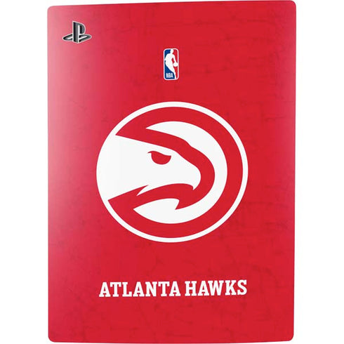 NBA Atlanta Hawks Distressed PS5 Console Skin