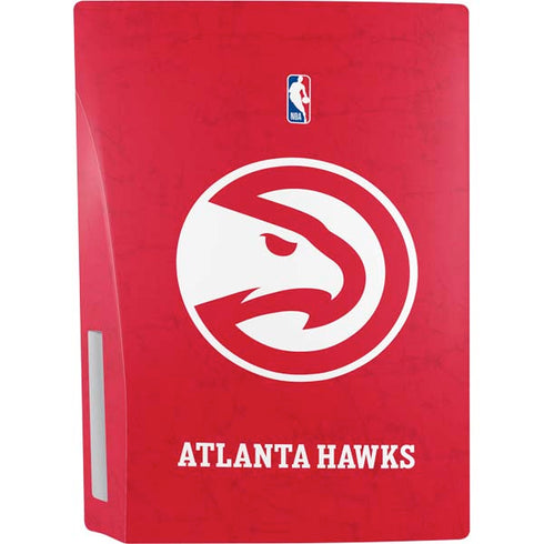 NBA Atlanta Hawks Distressed PS5 Console Skin