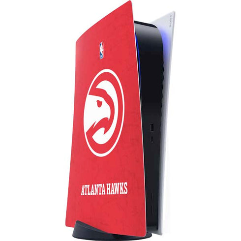 NBA Atlanta Hawks Distressed PS5 Digital Edition Console Skin