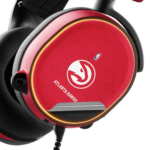 NBA Atlanta Hawks Distressed SteelSeries Arctis 5 Skin