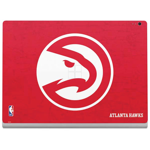 NBA Atlanta Hawks Distressed Surface Book 2 13.5in Skin