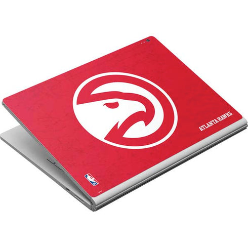 NBA Atlanta Hawks Distressed Surface Book Skin