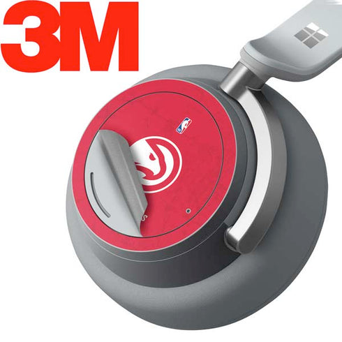 NBA Atlanta Hawks Distressed Surface Headphones Skin