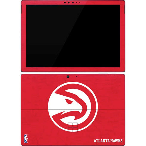 NBA Atlanta Hawks Distressed Surface Pro 7 Skin