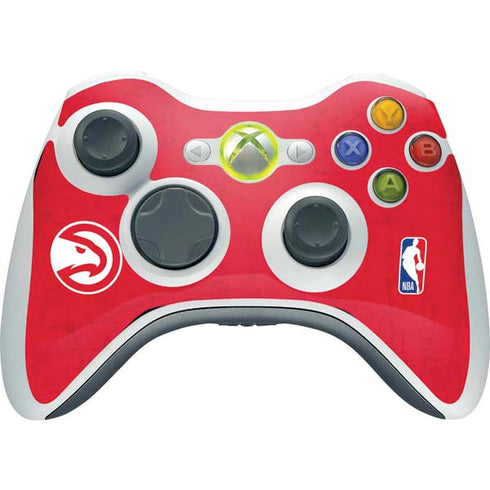 NBA Atlanta Hawks Distressed Xbox 360 Wireless Controller Skin
