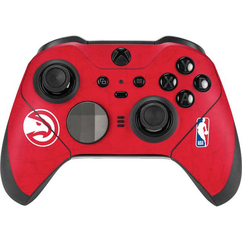 NBA Atlanta Hawks Distressed Xbox Elite Wireless Controller Series 2 Skin