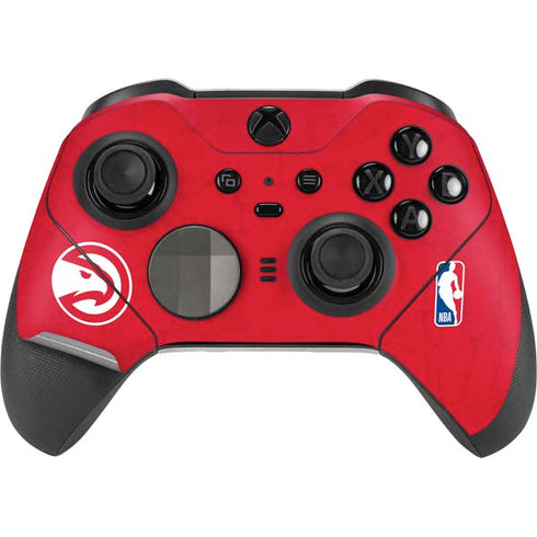 NBA Atlanta Hawks Distressed Xbox Elite Wireless Controller Series 2 Skin