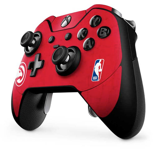 NBA Atlanta Hawks Distressed Xbox One Elite Controller Skin