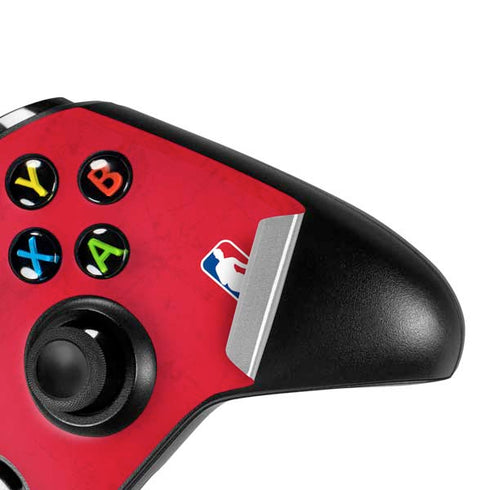 NBA Atlanta Hawks Distressed Xbox One X Controller Skin