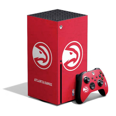 NBA Atlanta Hawks Distressed Xbox Series X Bundle Skin