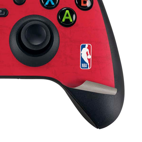 NBA Atlanta Hawks Distressed Xbox Series X Controller Skin