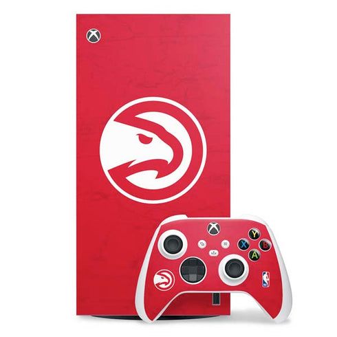 NBA Atlanta Hawks Distressed XBox Series X Digital Edition Bundle Skin