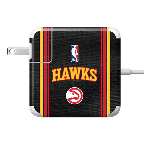 NBA Atlanta Hawks Jersey 85W Power Adapter (15 and 17 inch MacBook Pro Charger) Skin