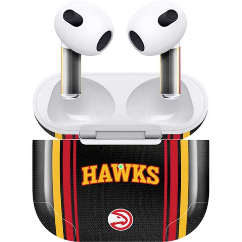 NBA Atlanta Hawks Jersey Apple AirPods (3rd Gen 2021) Skin