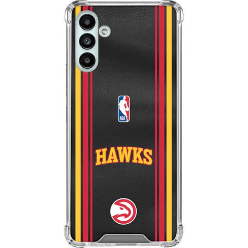 NBA Atlanta Hawks Jersey Galaxy A13 5G Clear Case