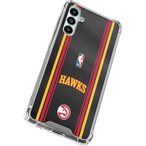 NBA Atlanta Hawks Jersey Galaxy A14 5G Clear Case