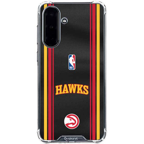 NBA Atlanta Hawks Jersey Galaxy A36 5G Clear Case
