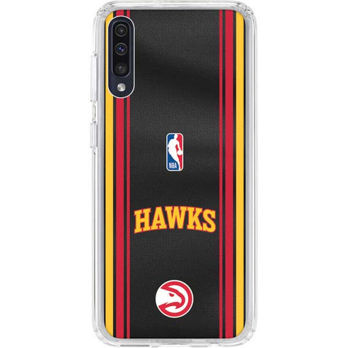 NBA Atlanta Hawks Jersey Galaxy A50 Clear Case