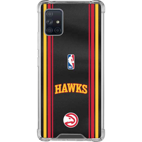 NBA Atlanta Hawks Jersey Galaxy A51 5G Clear Case