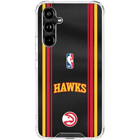 NBA Atlanta Hawks Jersey Galaxy A54 5G Clear Case