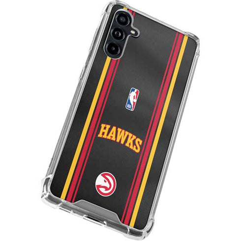 NBA Atlanta Hawks Jersey Galaxy A54 5G Clear Case