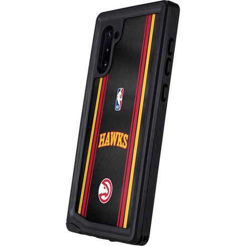 NBA Atlanta Hawks Jersey Galaxy Note 10 Waterproof Case