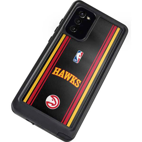 NBA Atlanta Hawks Jersey Galaxy Note20 5G Waterproof Case