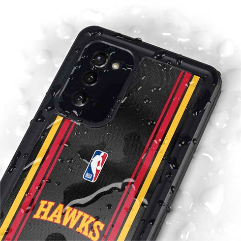 NBA Atlanta Hawks Jersey Galaxy Note20 5G Waterproof Case