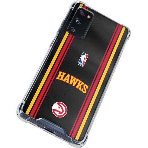 NBA Atlanta Hawks Jersey Galaxy S20 FE Clear Case
