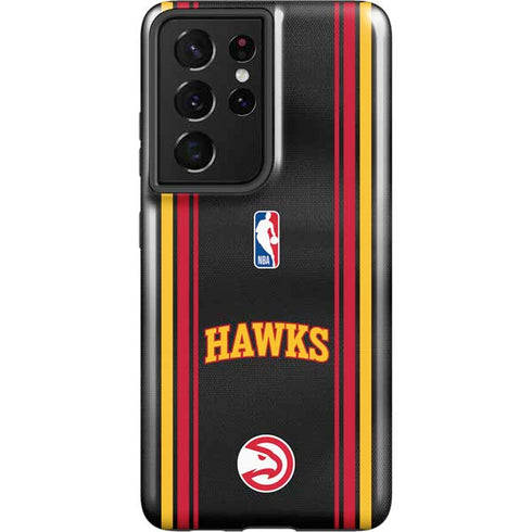 NBA Atlanta Hawks Jersey Galaxy S21 Ultra 5G Pro Case
